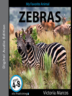 cover image of My Favorite Animal: Zebras